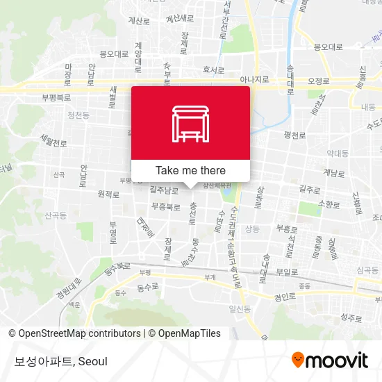 보성아파트 map