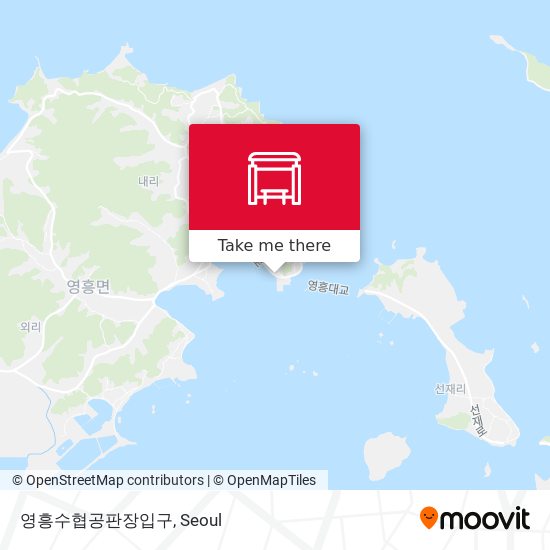 영흥수협공판장입구 map