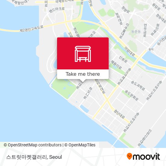 스트릿마켓갤러리 map