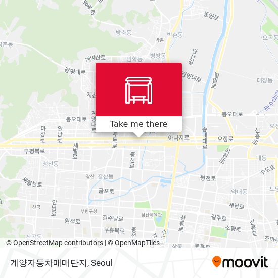 계양자동차매매단지 map