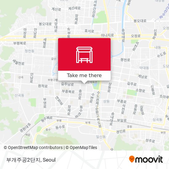 부개주공2단지 map