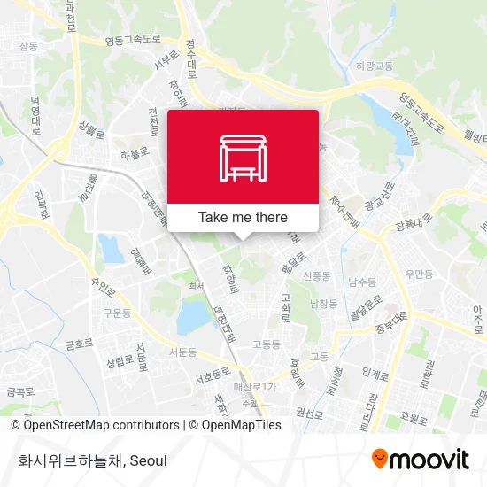 화서위브하늘채 map