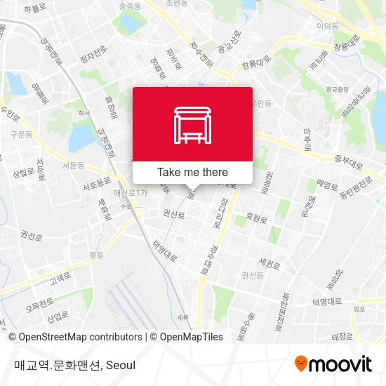 매교역.문화맨션 map