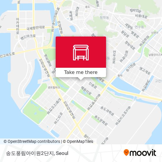 송도풍림아이원2단지 map