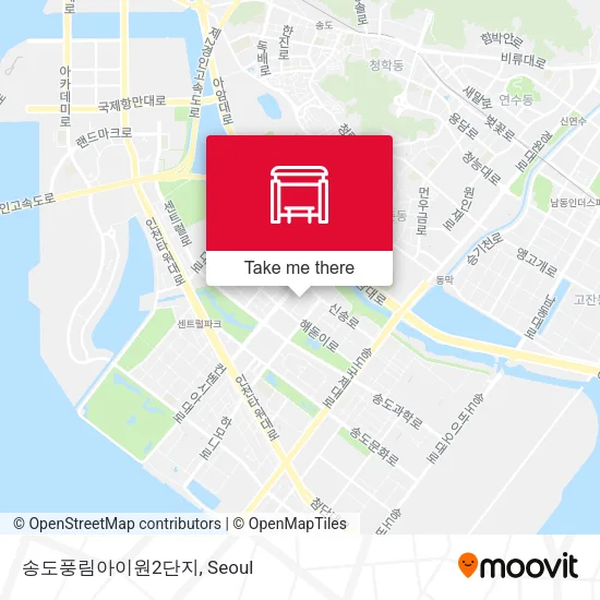송도풍림아이원2단지 map