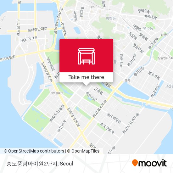 송도풍림아이원2단지 map