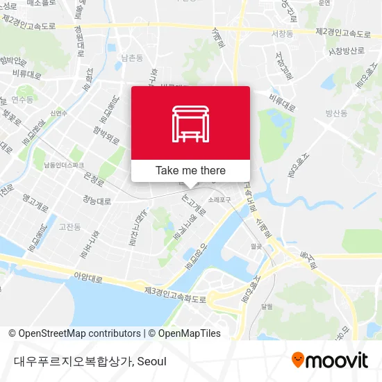 대우푸르지오복합상가 map