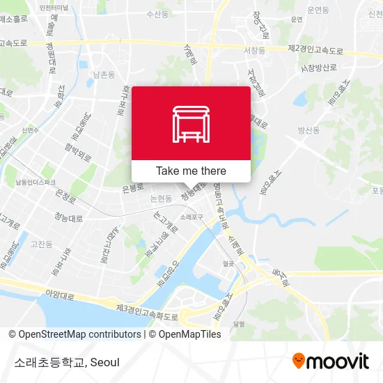 소래초등학교 map