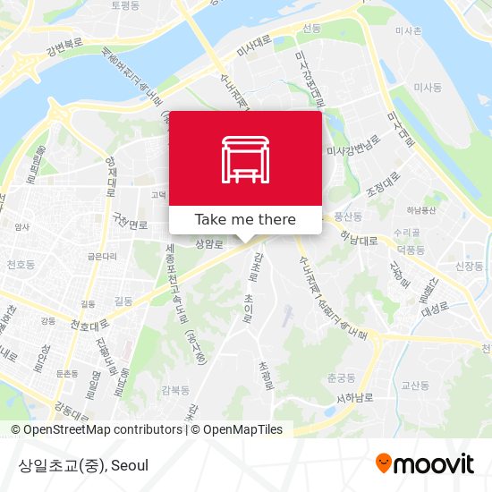 상일초교(중) map