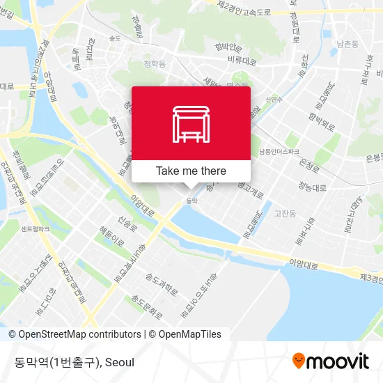 동막역(1번출구) map