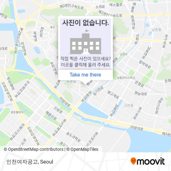 인천여자공고 map