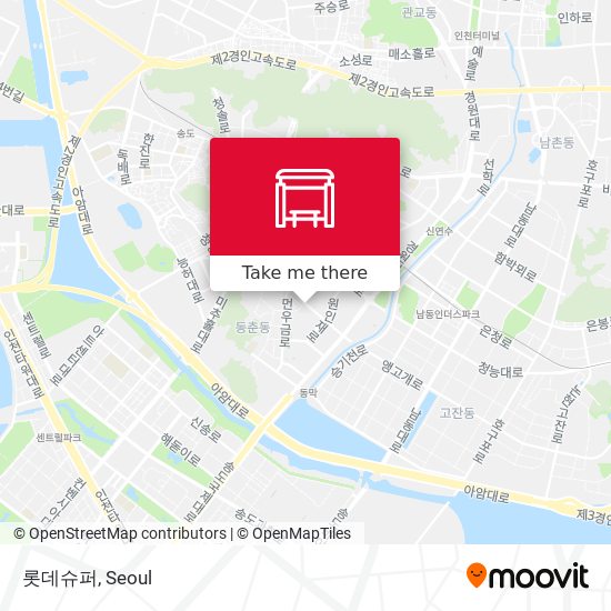 롯데슈퍼 map