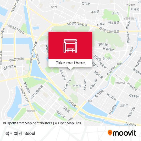 복지회관 map