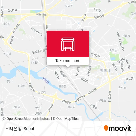 우리은행 map