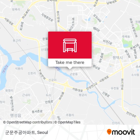 군문주공아파트 map