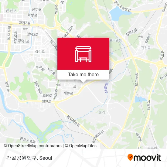 각골공원입구 map