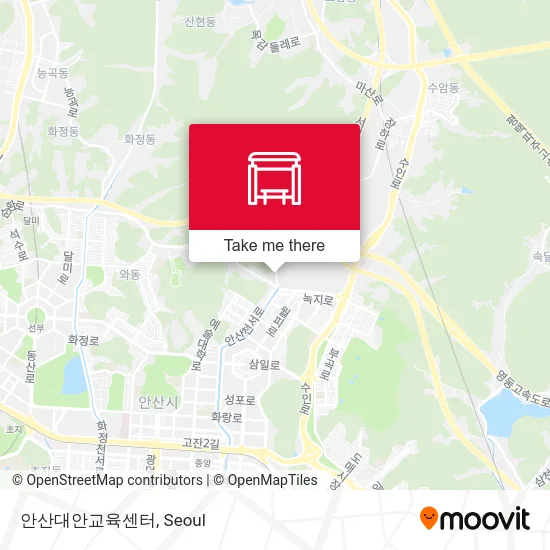 안산대안교육센터 map