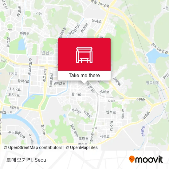 로데오거리 map