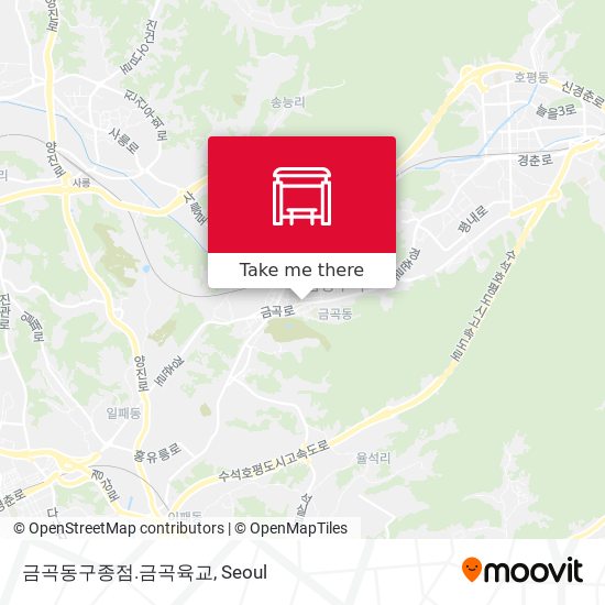 금곡동구종점.금곡육교 map
