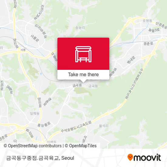 금곡동구종점.금곡육교 map