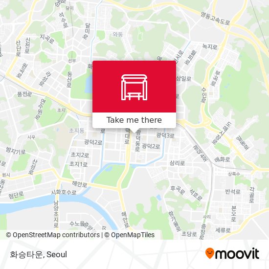 화승타운 map
