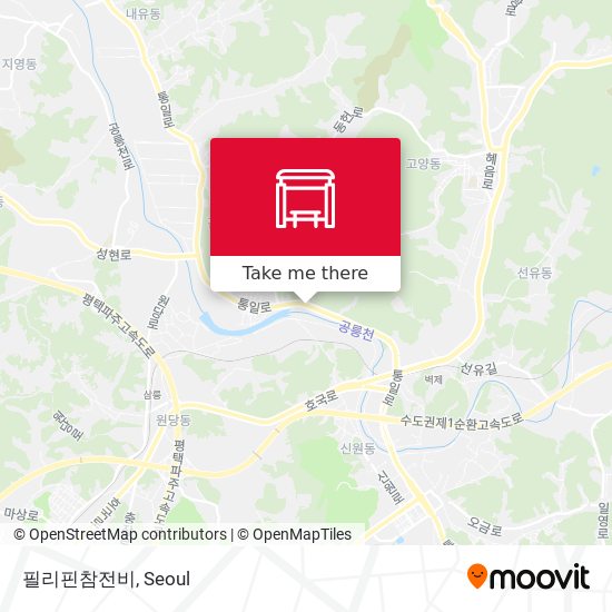 필리핀참전비 map