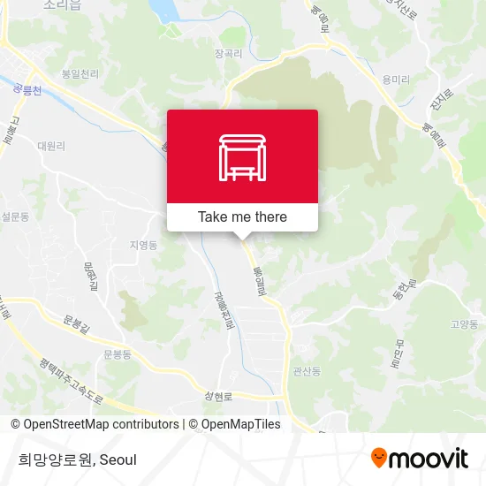 희망양로원 map