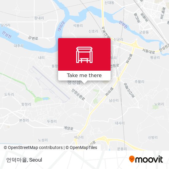 언덕마을 map