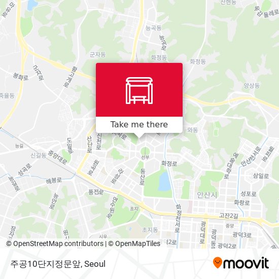 주공10단지정문앞 map