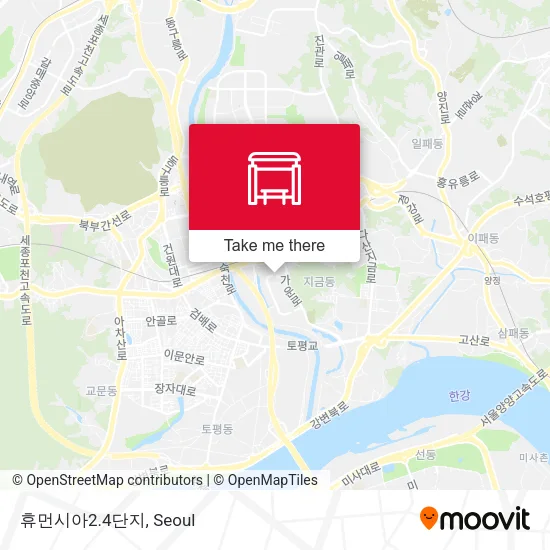 휴먼시아2.4단지 map