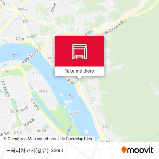 도곡리차고지(경유) map