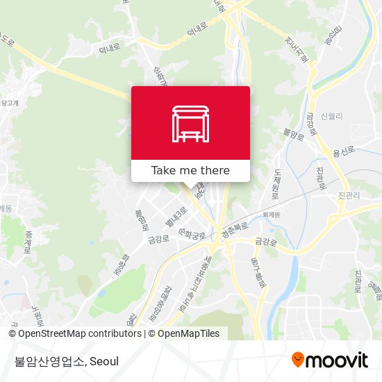 불암산영업소 map