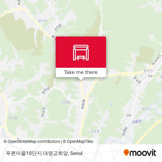 푸른마을10단지.대명교회앞 map