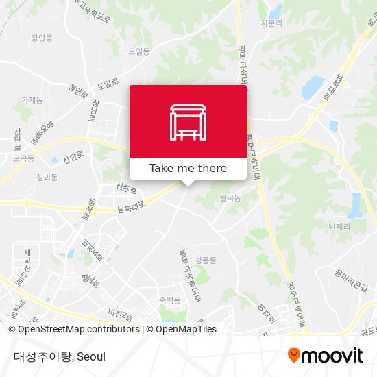태성추어탕 map
