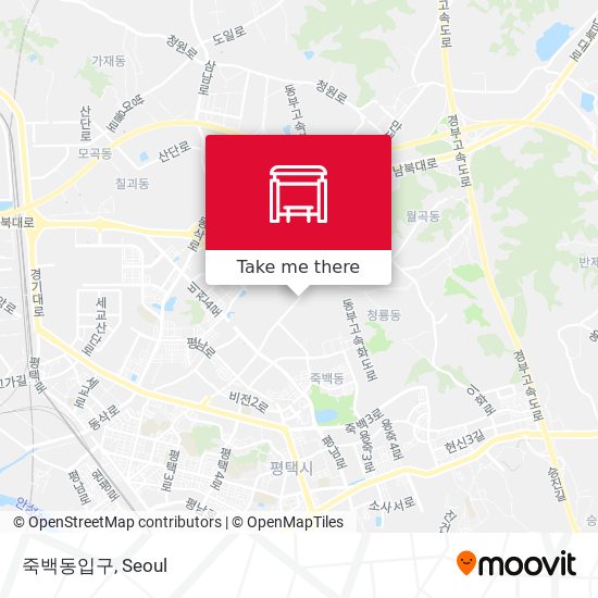 죽백동입구 map