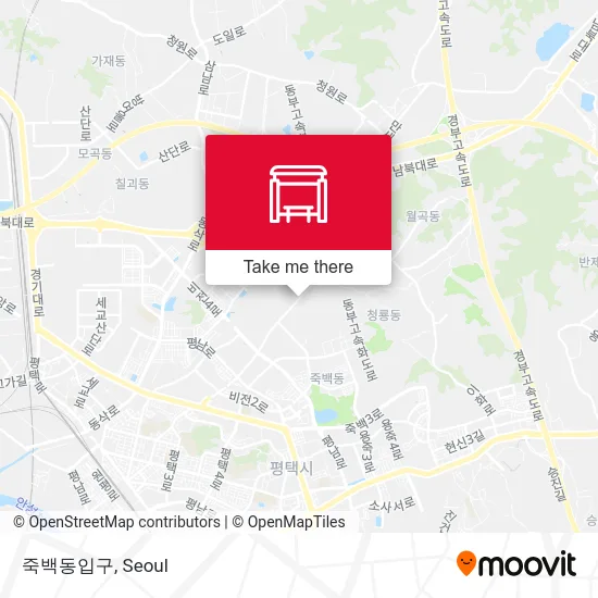 죽백동입구 map