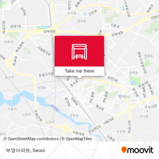 부영아파트 map