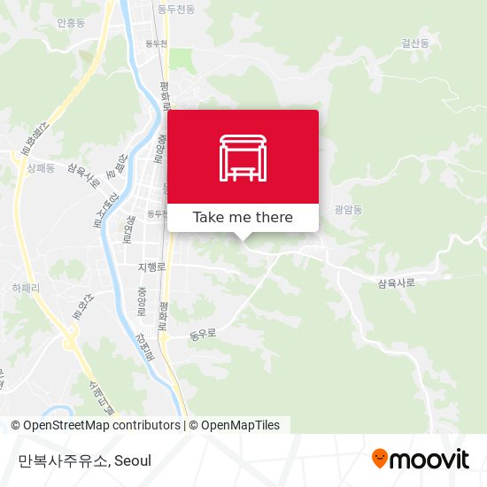 만복사주유소 map