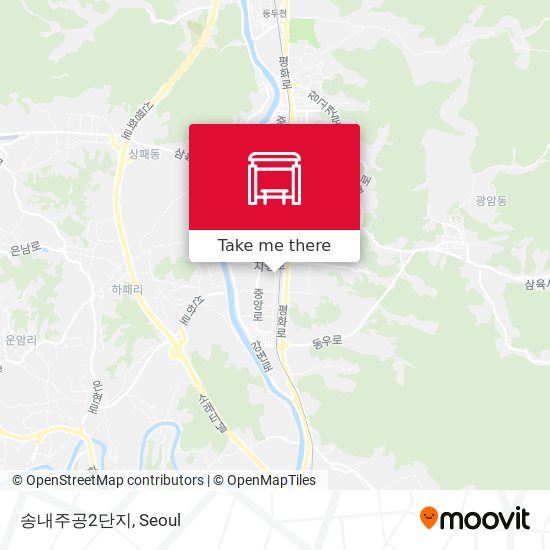 송내주공2단지 map