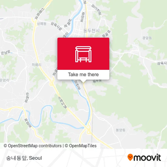 송내동앞 map