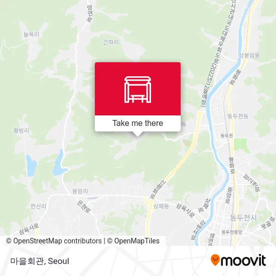 마을회관 map