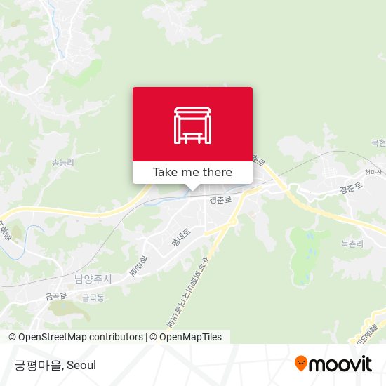 궁평마을 map