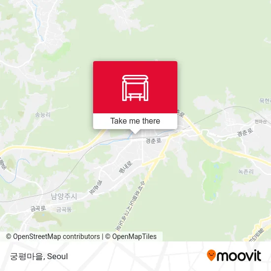 궁평마을 map