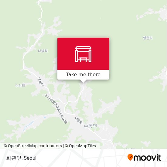 회관앞 map
