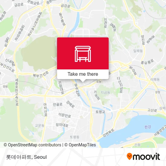 롯데아파트 map