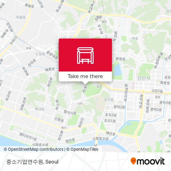 중소기업연수원 map