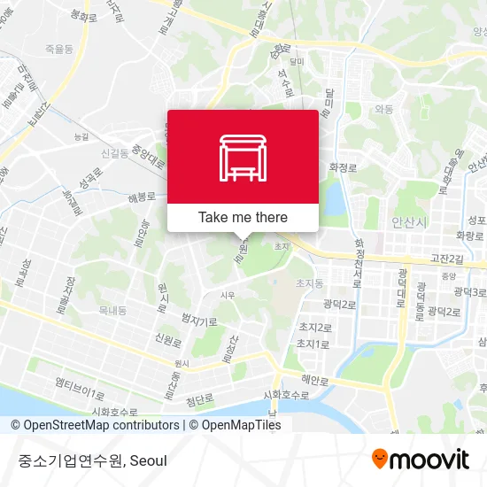 중소기업연수원 map