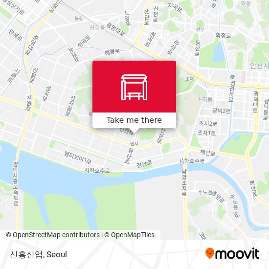 신흥산업 map