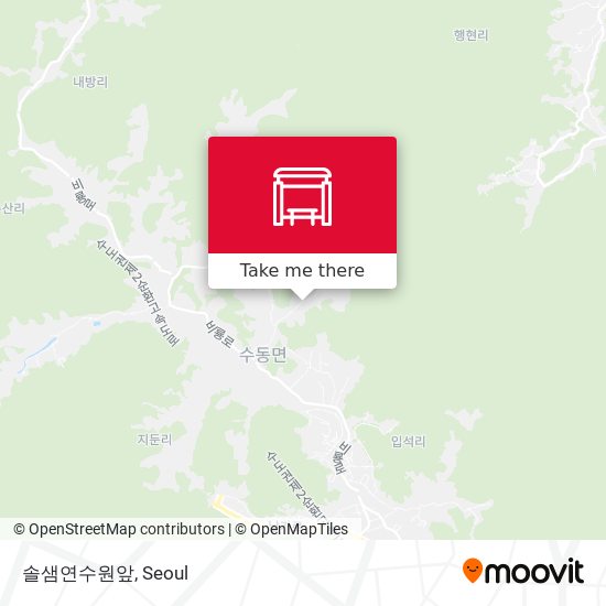 솔샘연수원앞 map