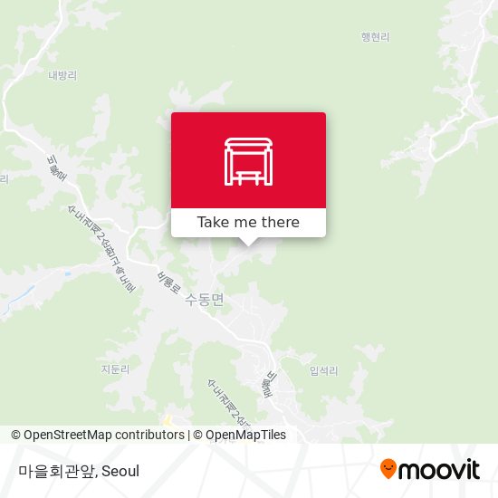마을회관앞 map